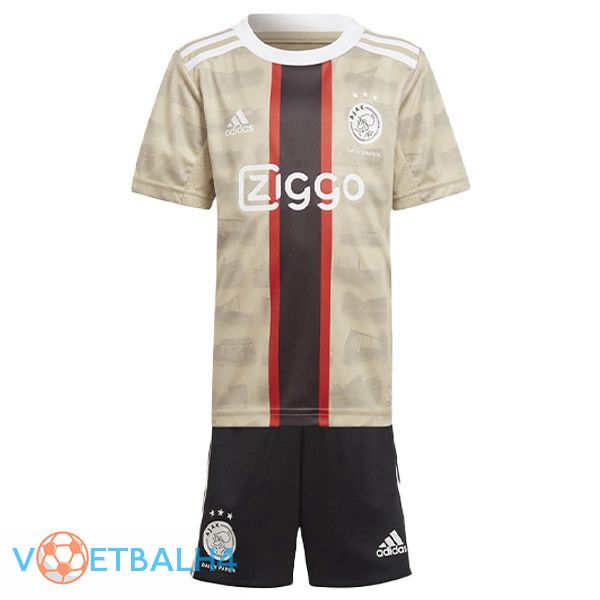 AFC Ajax kinderen voetbal jerseys derde Marron 2022-2023