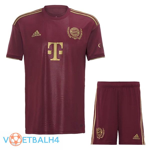 Bayern Munich kinderen voetbal jerseys Speciale editie rood 2022-2023