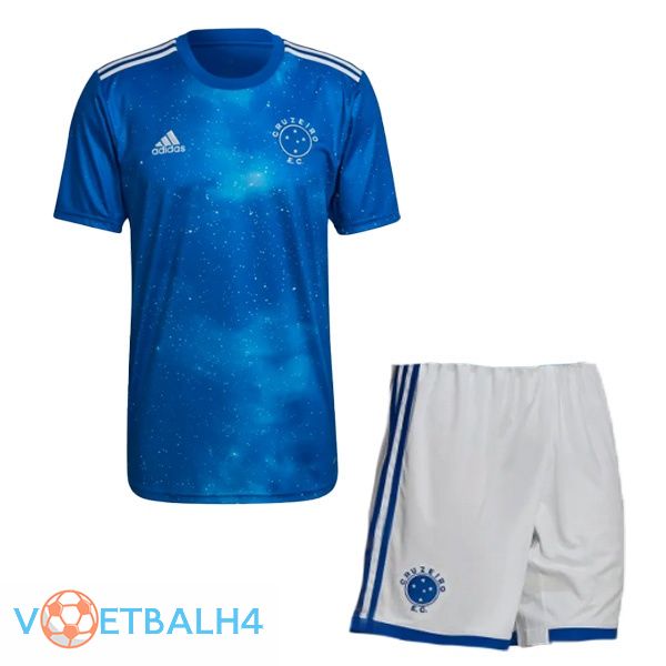 Cruzeiro EC kinderen thuis jerseys blauw 2022-2023