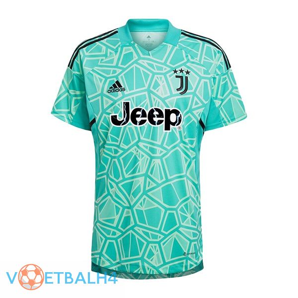 Juventus doelman jersey groente 2022/2023