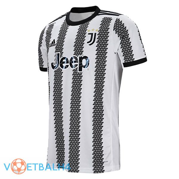 Juventus jersey thuis wit zwart 2022/2023