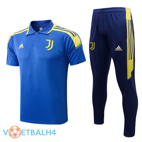 Juventus + broek blauw Polo Shirt 2021/2022