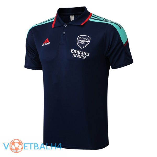 Arsenal blauw koninklijk Polo Shirt 2021/2022