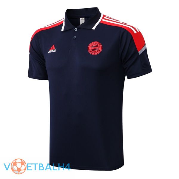 Bayern Munich blauw koninklijk Polo Shirt 2021/2022