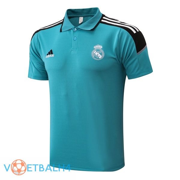 Real Madrid groente zwart Polo Shirt 2021/2022