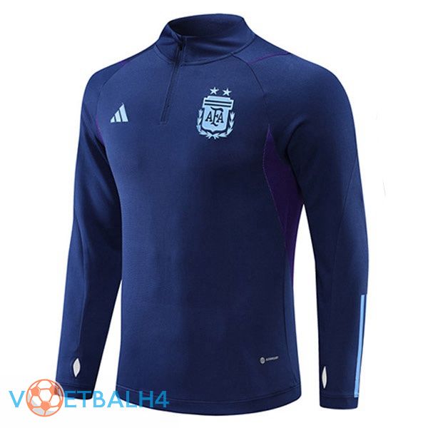 Argentinië Training Sweatshirt blauw koninklijk 2022-2023