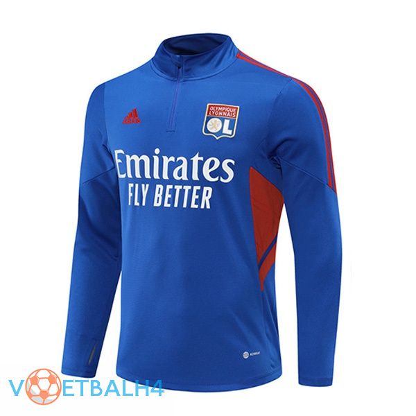 Lyon OL Training Sweatshirt blauw 2022/2023