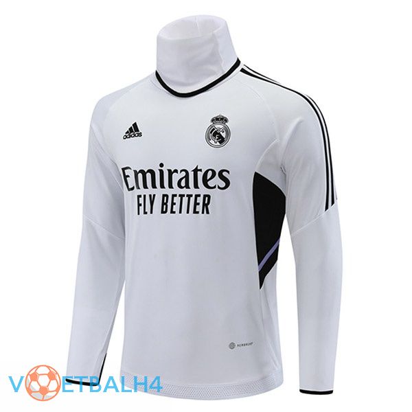 Real Madrid Training Sweatshirt High Collar wit 2022-2023