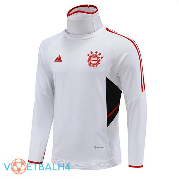 Bayern Munich Training Sweatshirt High Collar wit 2022-2023