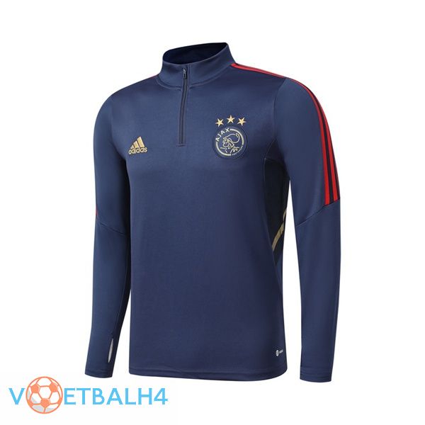 AFC Ajax Training Sweatshirt blauw koninklijk 2022-2023