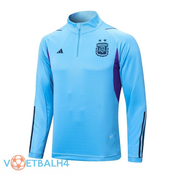 Argentinië Training Sweatshirt blauw 2022/2023