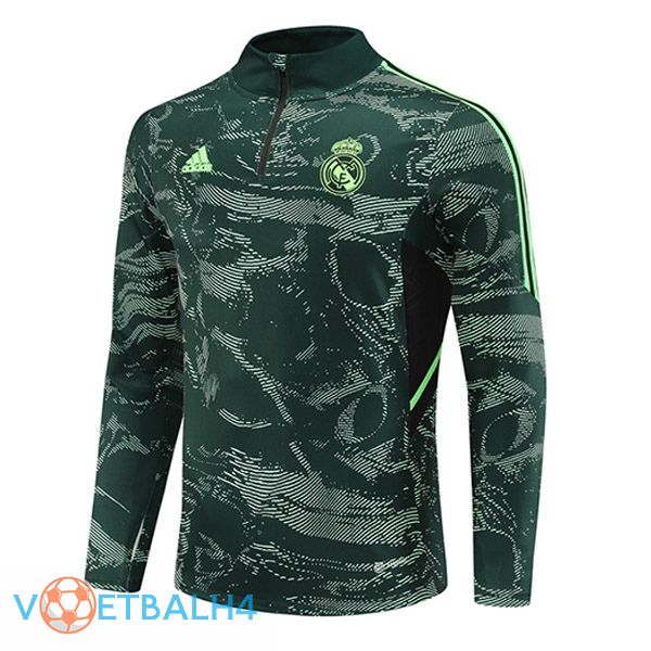 Real Madrid Training Sweatshirt groente 2022/2023