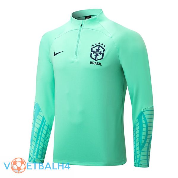 Brazilië Training Sweatshirt groente 2022/2023