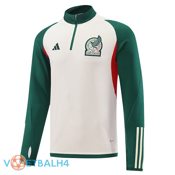 Mexico Training Sweatshirt wit groente 2022/2023