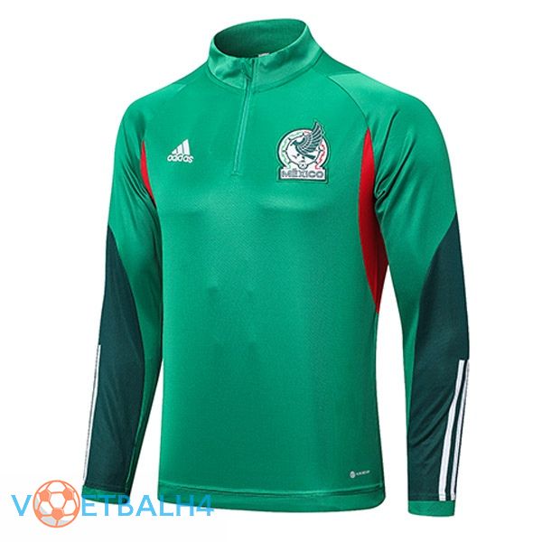 Mexico Training Sweatshirt groente 2022/2023