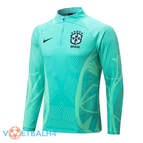 Brazilië Training Sweatshirt groente 2022/2023