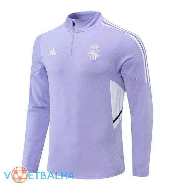 Real Madrid Training Sweatshirt paars 2022-2023