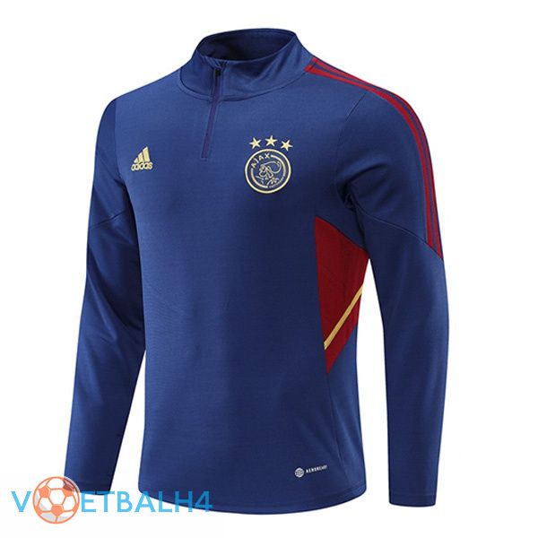 AFC Ajax Training Sweatshirt blauw 2022-2023