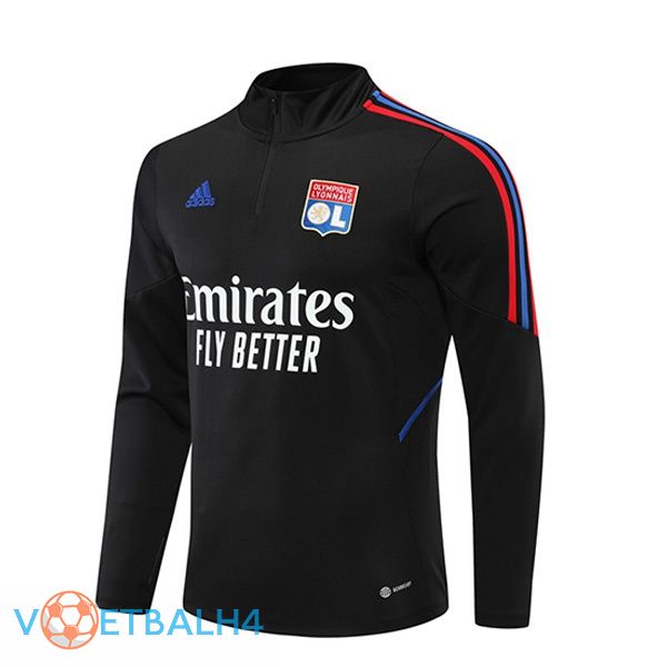 lyon Training Sweatshirt zwart 2022-2023