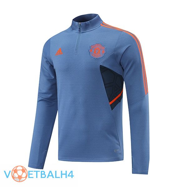 Manchester United Training Sweatshirt grijs 2022/2023