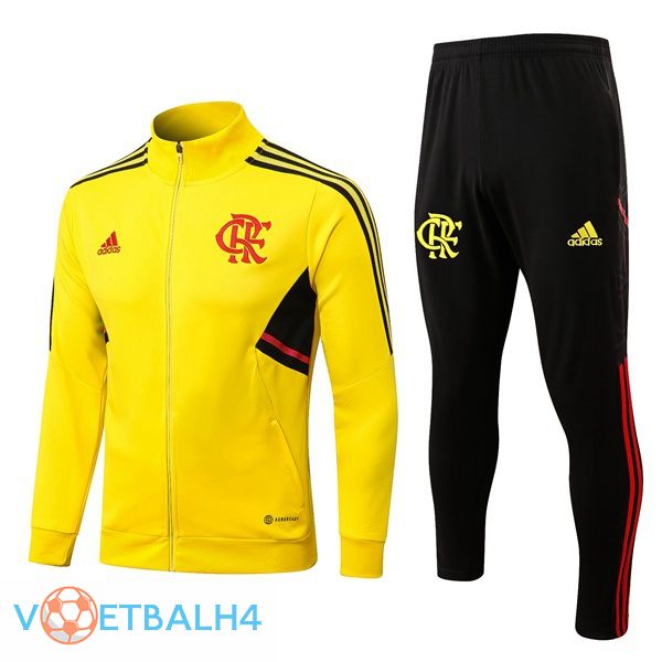 Flamengo Trainingsjaspak geel 2022-2023