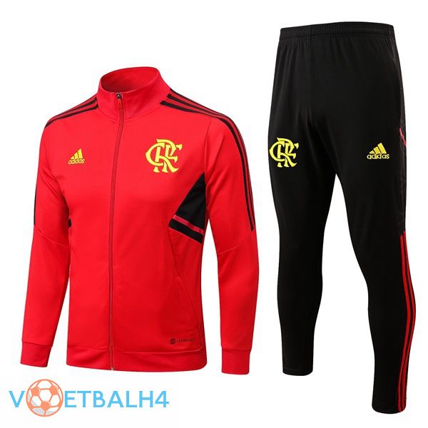 Flamengo Trainingsjaspak rood 2022-2023