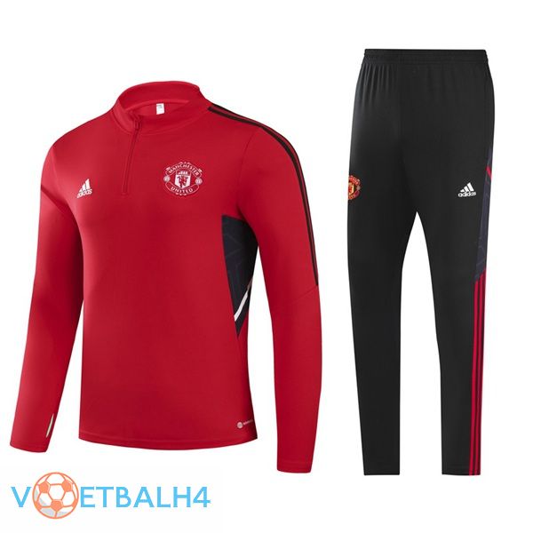 Manchester United trainingspak rood 2022/2023