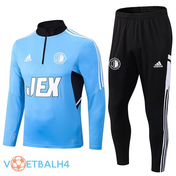 Feyenoord trainingspak blauw 2022/2023