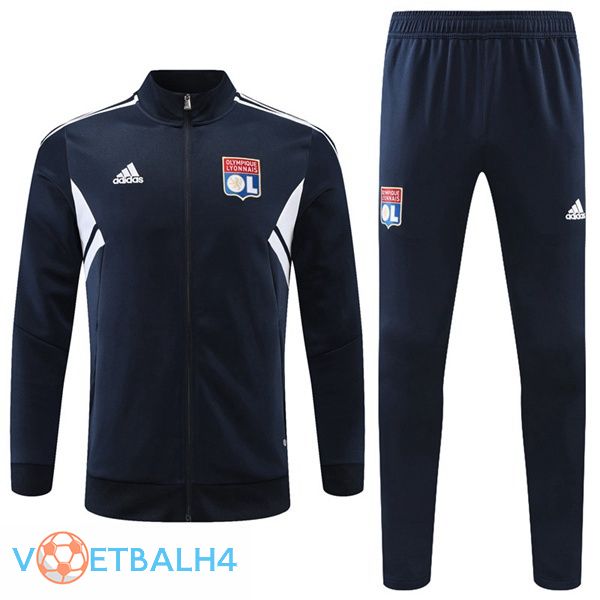 Olympique Lyon Trainingsjaspak blauw koninklijk 2022-2023