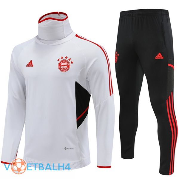 Bayern Munich trainingspak High Collar wit 2022-2023