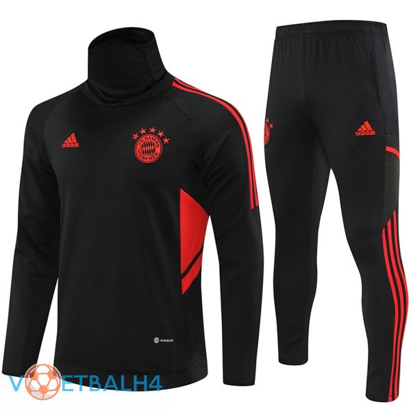 Bayern Munich trainingspak High Collar zwart 2022-2023