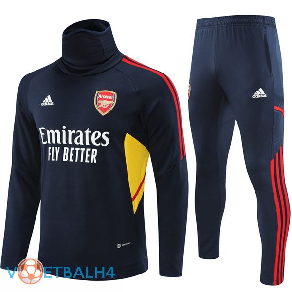 Arsenal High collar trainingspakkoninklijk blauw 2022/2023