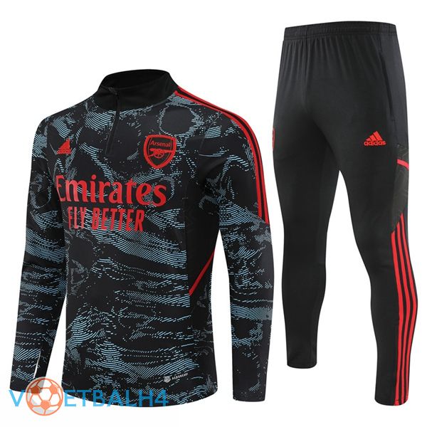 Arsenal trainingspak blauw rood 2022/2023