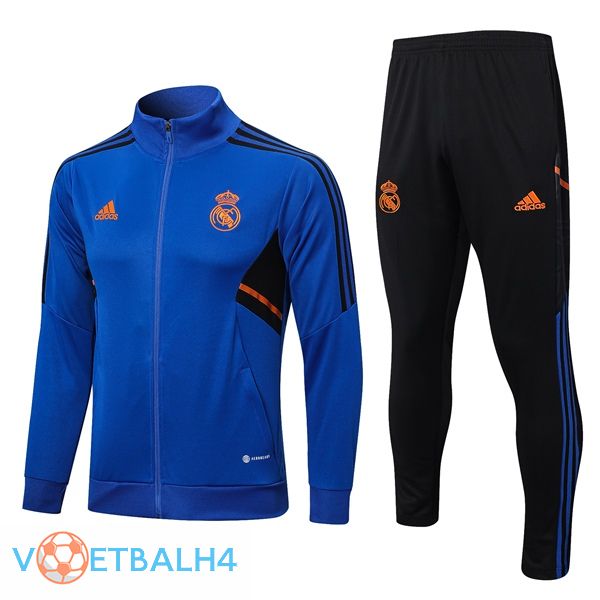 Real Madrid Trainingsjaspak blauw 2022/2023