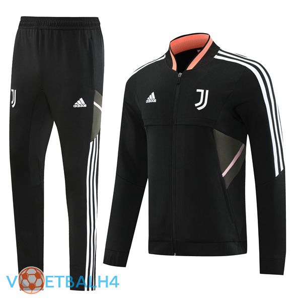 Juventus Trainingsjaspak zwart 2022/2023