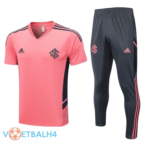 SC Internacional Training T Shirt + broek roze 2022/2023