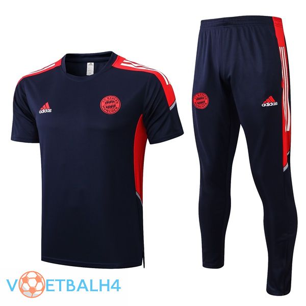 Bayern Munich Training T Shirt + broek blauw koninklijk 2022/2023