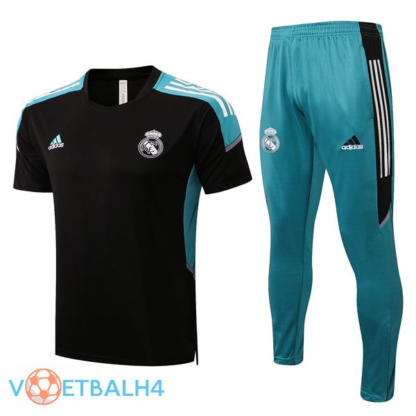 Real Madrid Training T Shirt + broek zwart 2022/2023