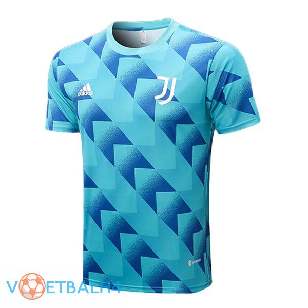 Juventus Training T-Shirts blauw 2022-2023