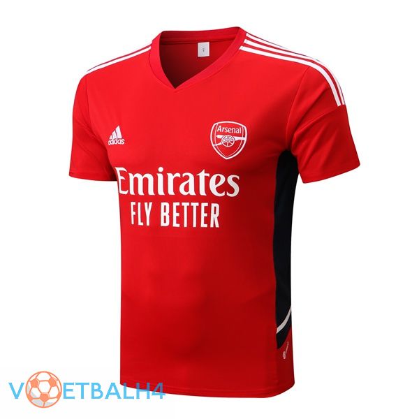 Arsenal Training T-Shirts rood 2022-2023