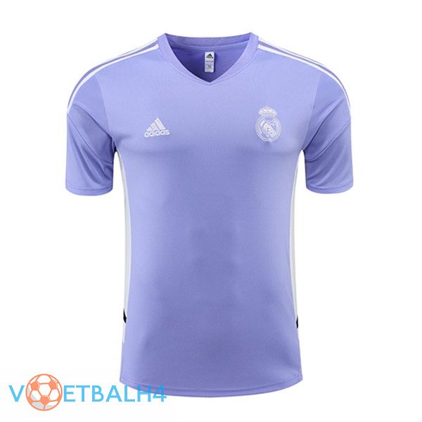 Real Madrid Training T Shirt paars 2022/2023