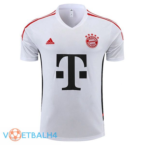 Bayern Munich Training T Shirt wit 2022-2023