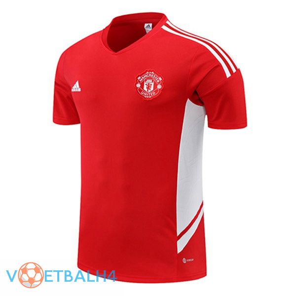 Manchester United Training T Shirt rood 2022-2023