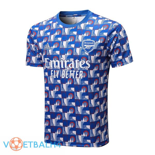 Arsenal Training T Shirt blauw 2022/2023