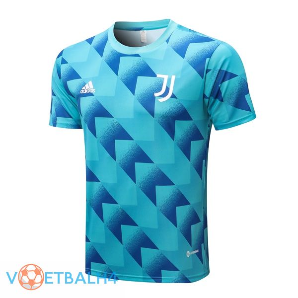 Juventus Training T Shirt blauw 2022/2023