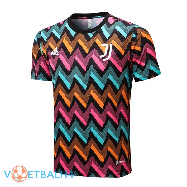 Juventus Training T Shirt blauw Pourpre 2022/2023