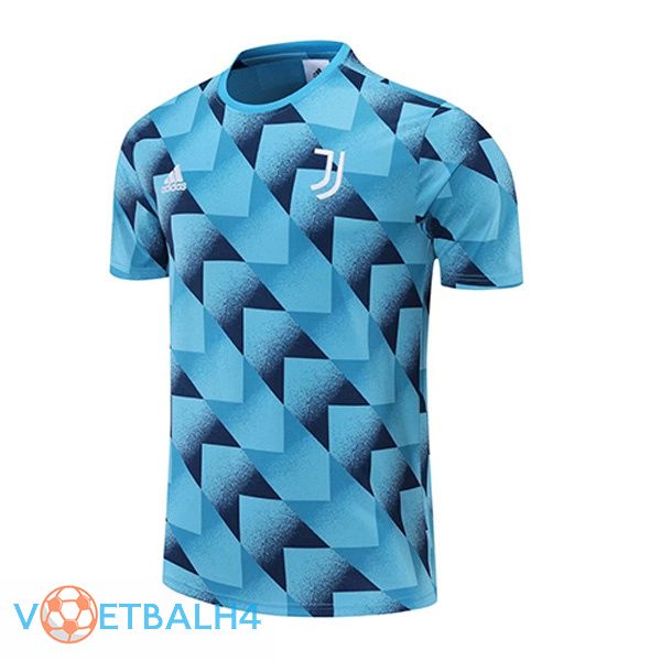 Juventus Training T Shirt blauw 2022/2023