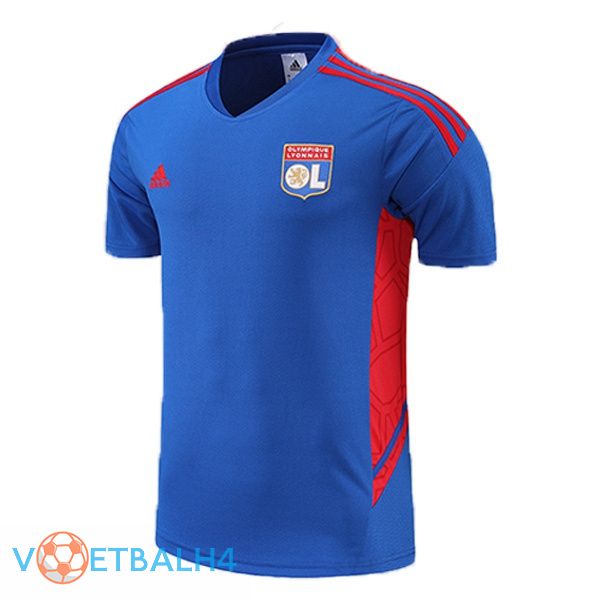 Lyon OL Training T Shirt blauw 2022/2023