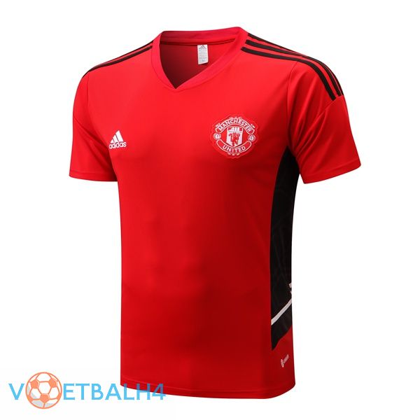 Manchester United Training T Shirt rood 2022/2023