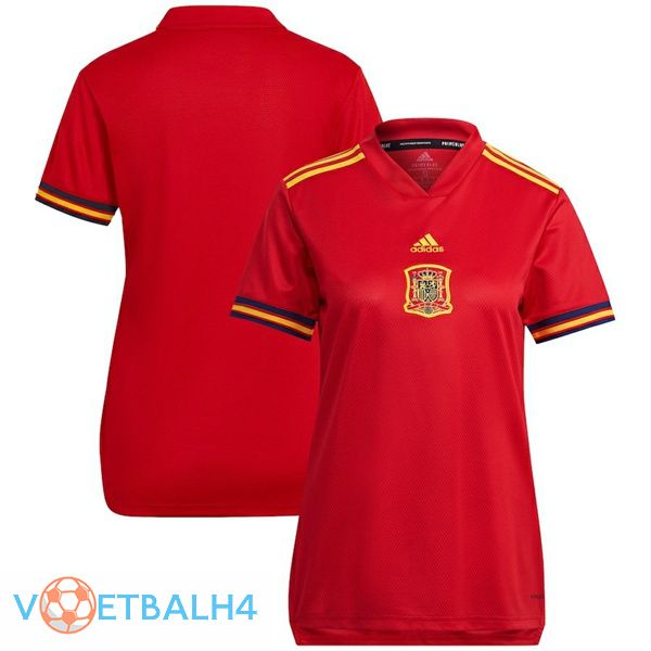 Spanje Dames thuis rood Women's Euro jersey 2022